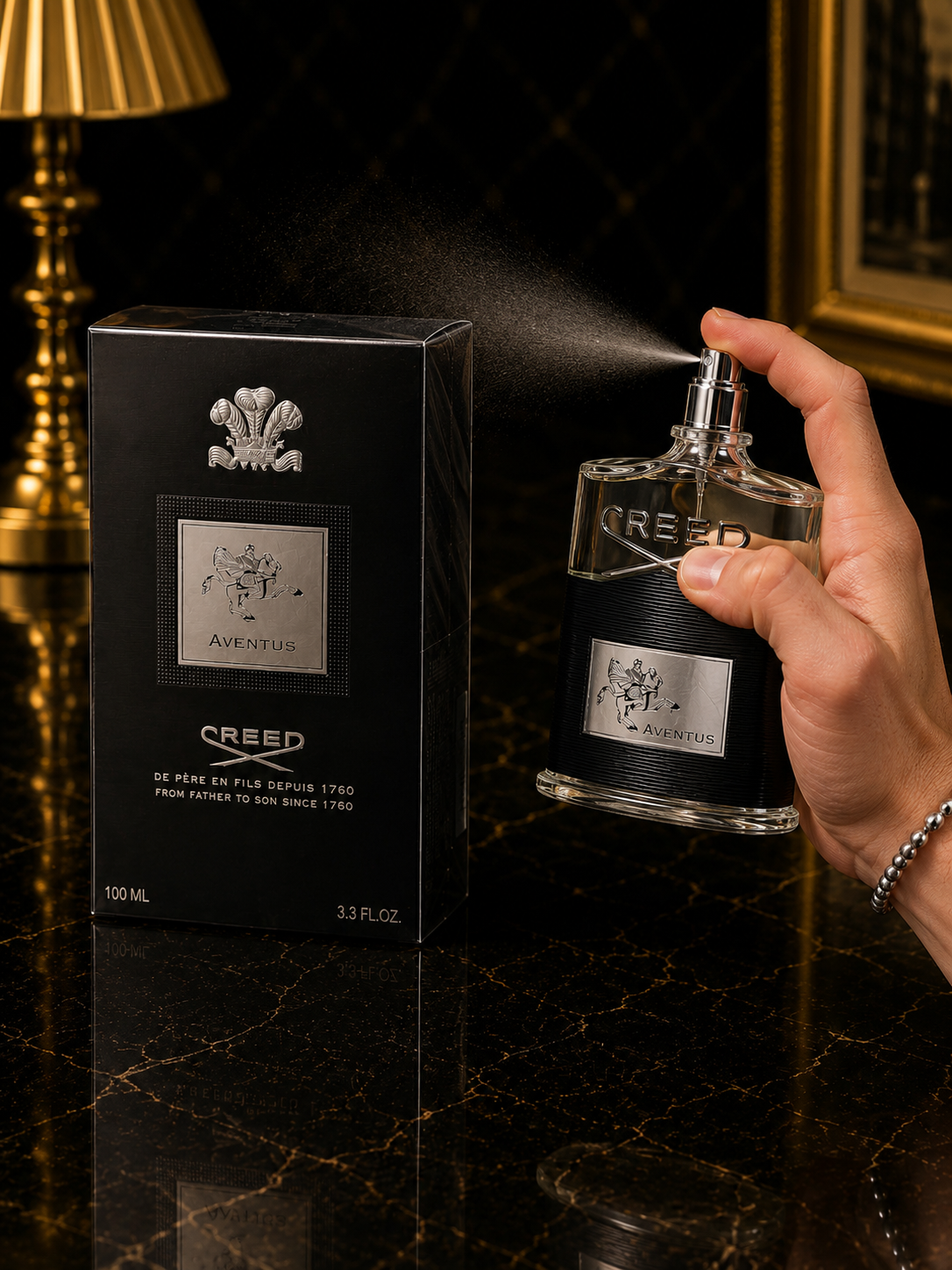 VELARO Creed Aventus 100 ML Erkek Parfümü